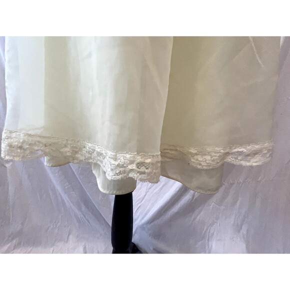 Vintage 60's Shadowline Lace and Chiffon babydoll nightgown Lingerie Yellow Mod - Picture 4 of 9